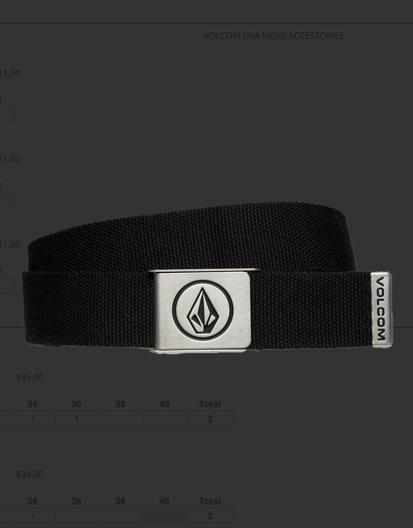 Volcom CIRCLE WEB BELT