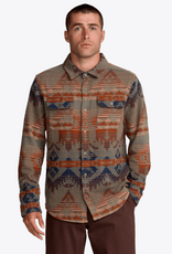 RVCA DAYSHIFT BLANKET FLANNEL LS