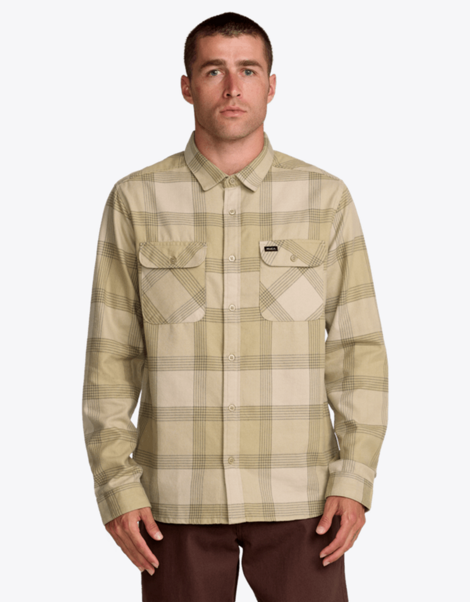 RVCA THATLL WORK FLANNEL LS