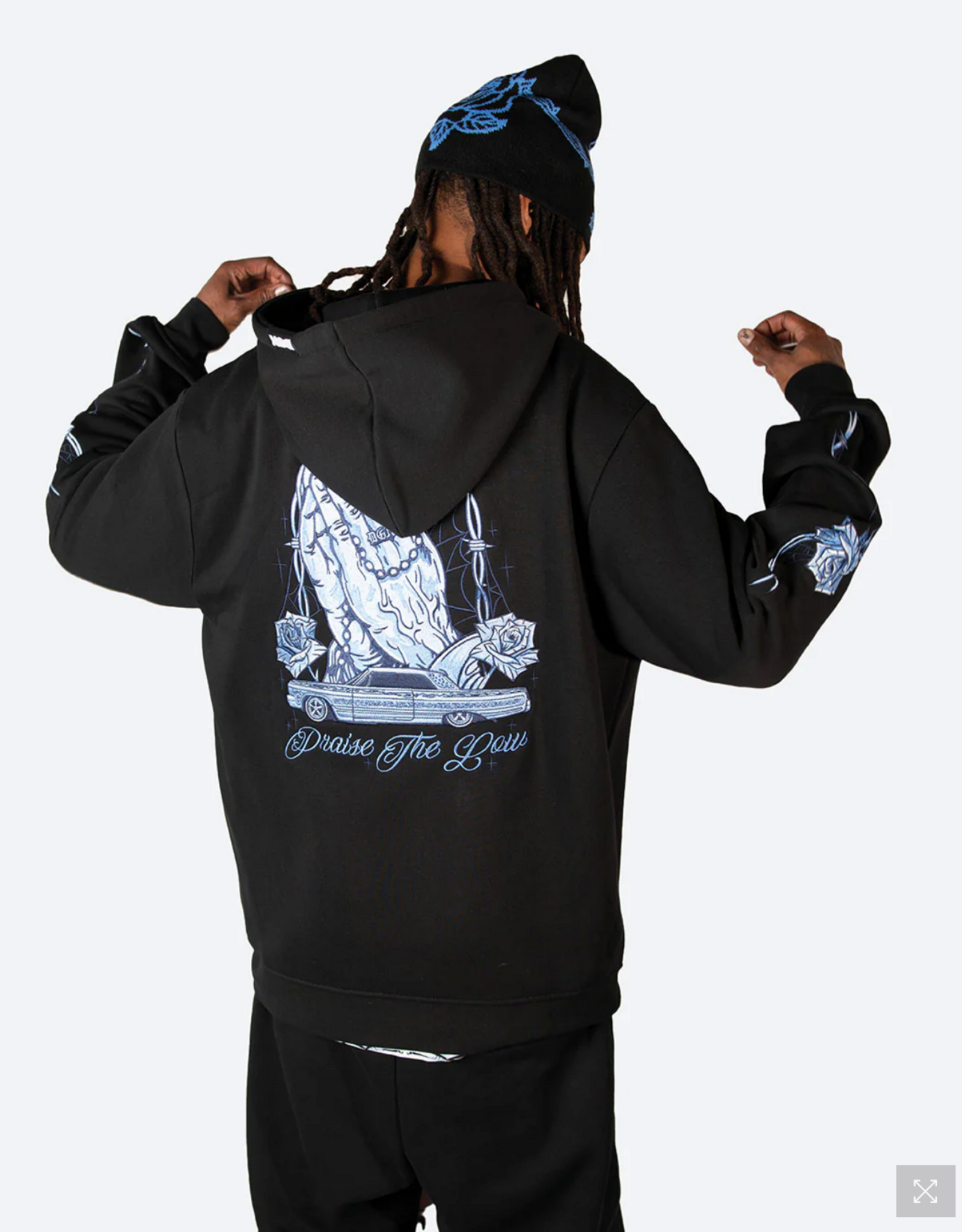 DGK PRAISE HOODE FLEECE BLK L