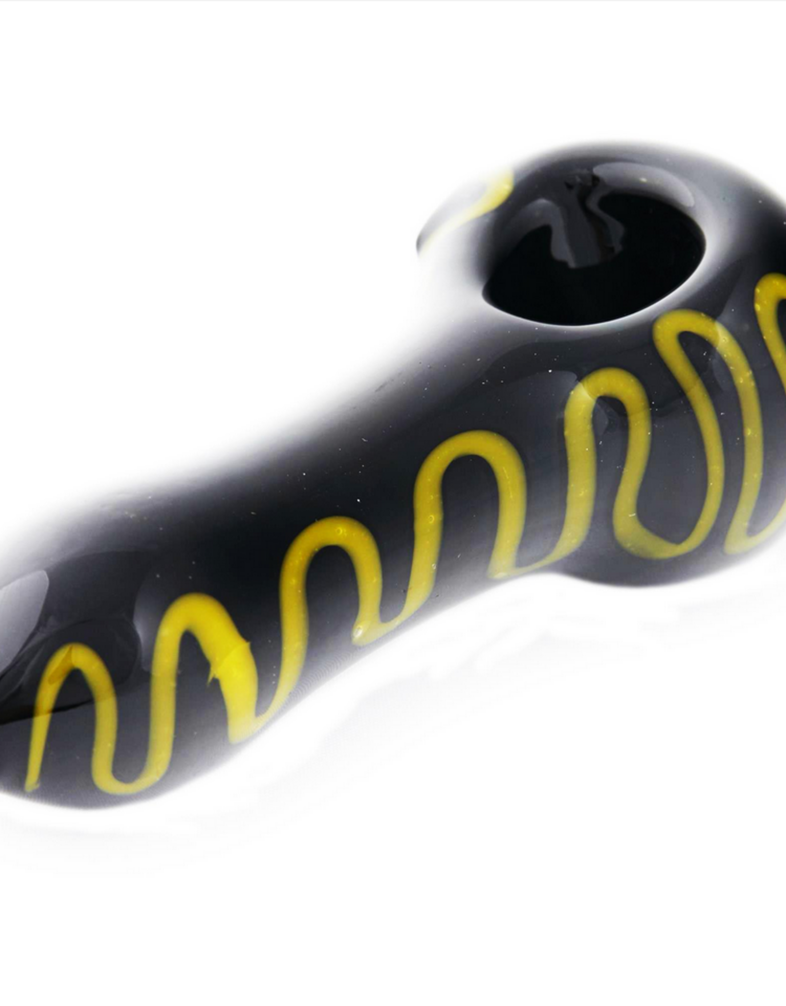 ROCK PLUS SWIRLING SPOON PIPE