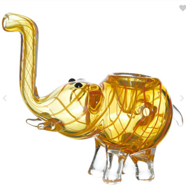 ROCK PLUS ELEPHANT GLASS PIPE