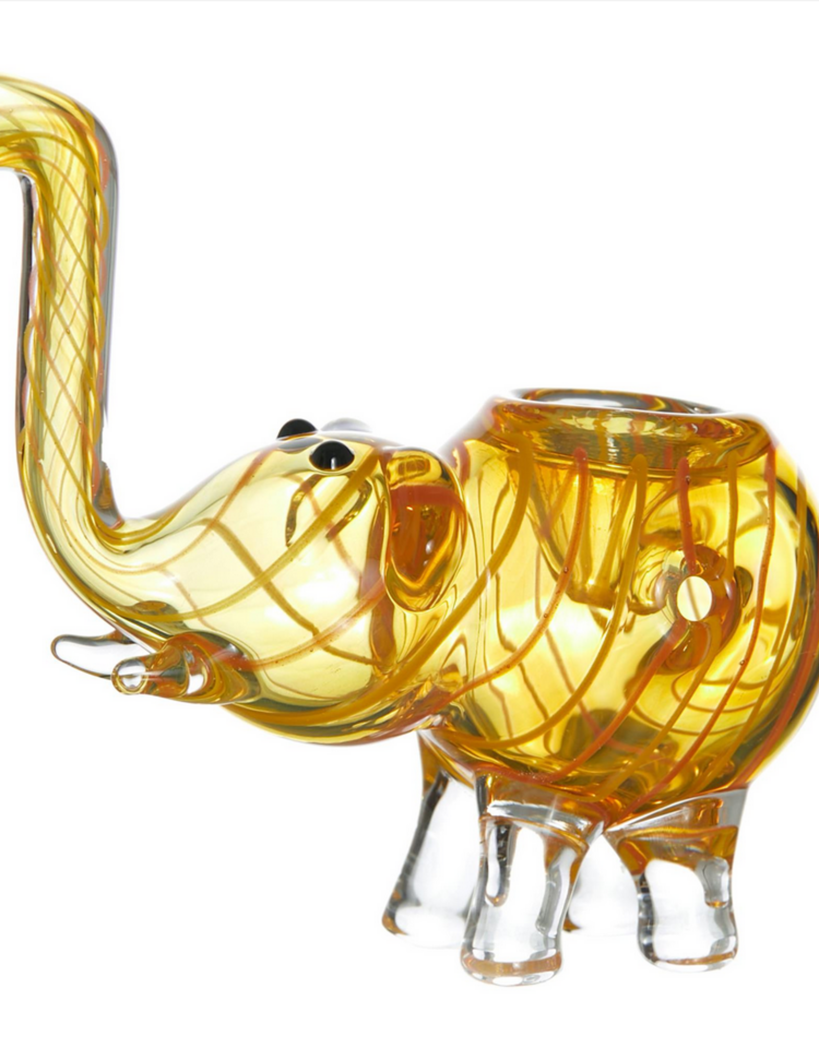 ROCK PLUS ELEPHANT GLASS PIPE