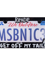 Ripndip Tailgate License Plate Frame (Black)