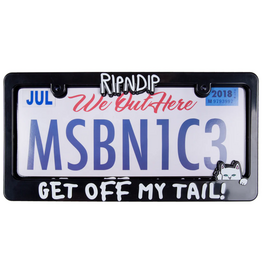 Ripndip Tailgate License Plate Frame (Black)