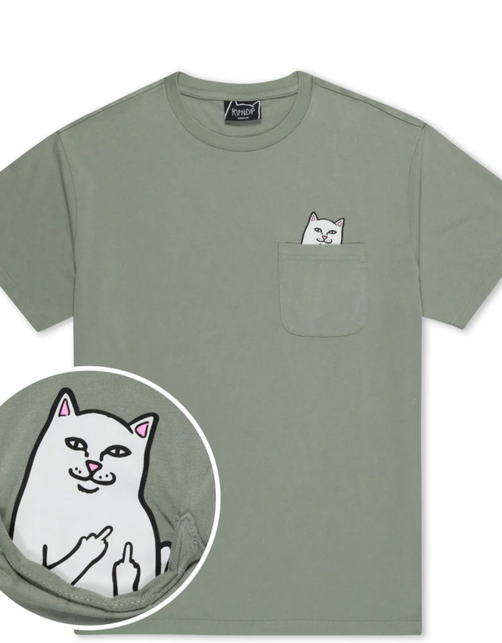 Ripndip Lord Nermal Pocket Tee