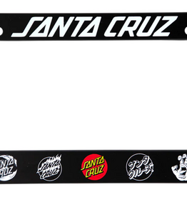 Santa Cruz Classic Logos Santa Cruz License Plate Frame