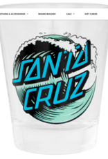 Santa Cruz Wave Dot 2oz Santa Cruz Shot Glass