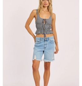 Sisstrevolution Seas The Day Woven Tank