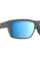 SPY OVERHAUL XL ANSI Matte Gray - Happy Boost Polar Ice Blue Mirror