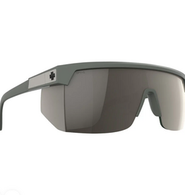 SPY SUPER FLYNN ANSI Matte Olive Green - Happy Bronze Pewter Mirror