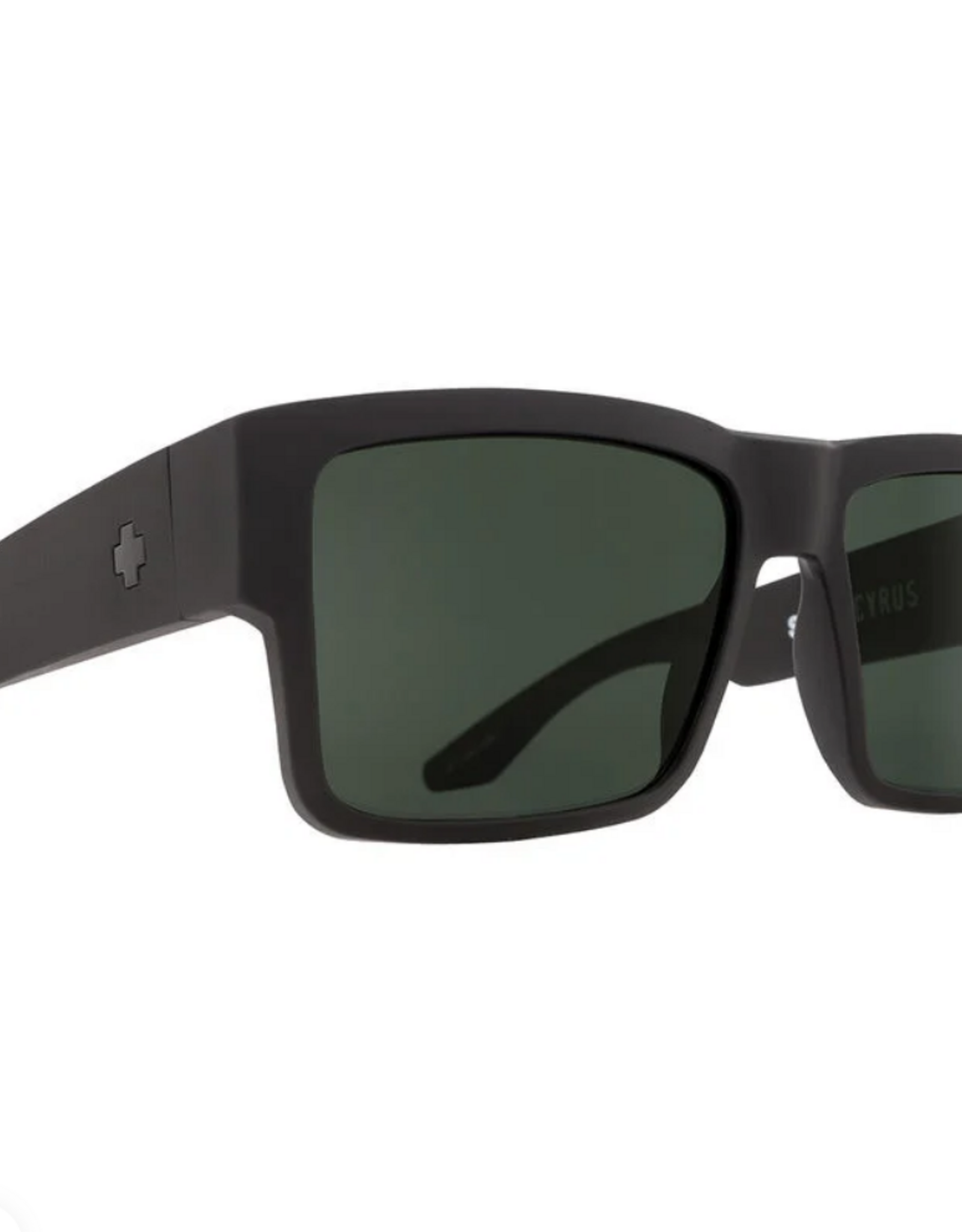 SPY CYRUS Matte Black - Happy Gray Green