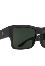 SPY CYRUS Soft Matte Black - Happy Gray Green Polar