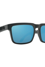 SPY HELM Soft Matte Dark Gray - Happy Gray Green Polar Light Blue Mirror
