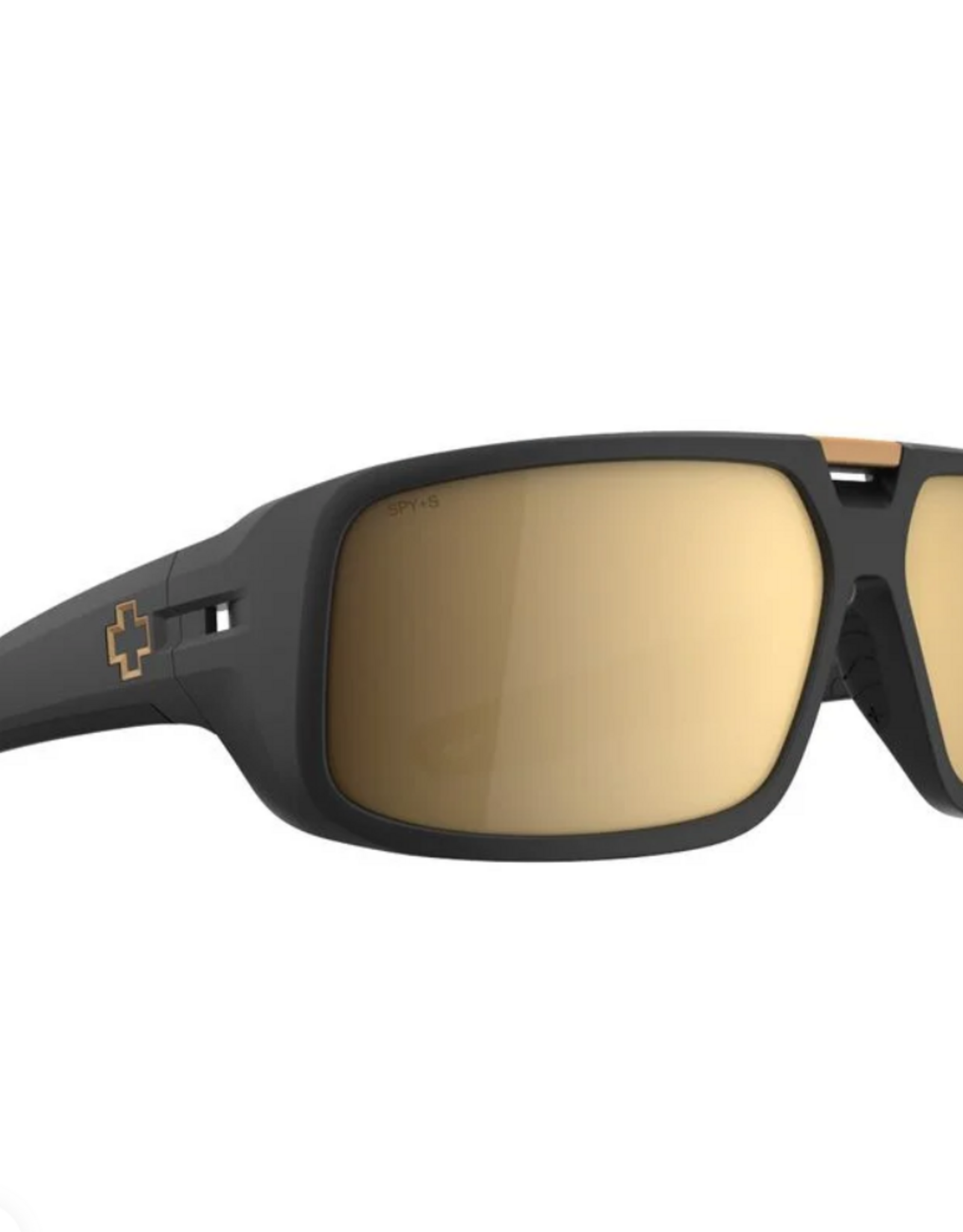 SPY MAINLINE ANSI RX Matte Black - Happy Bronze Gold Mirror