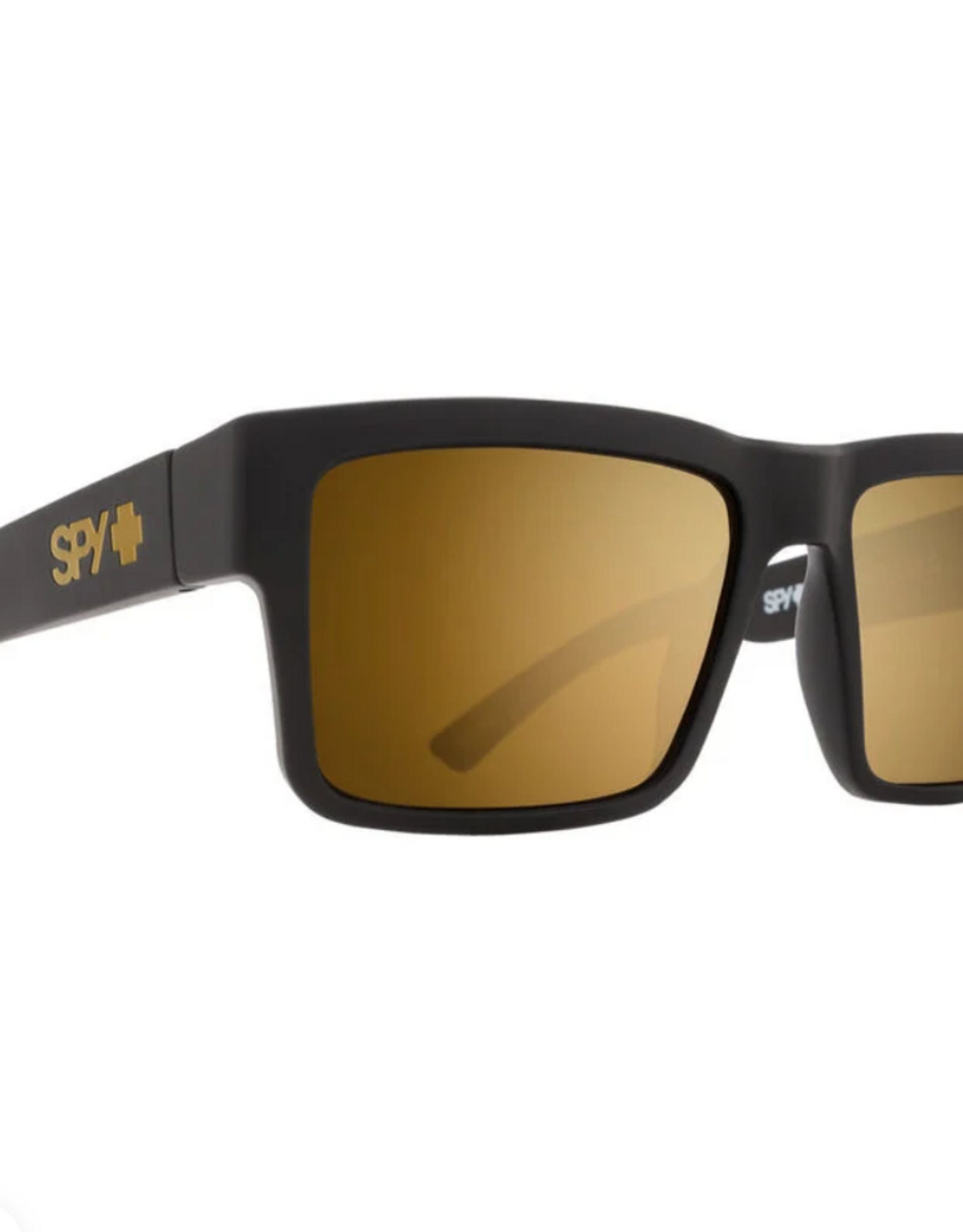SPY MONTANA Soft Matte Black - Happy Bronze Gold Mirror