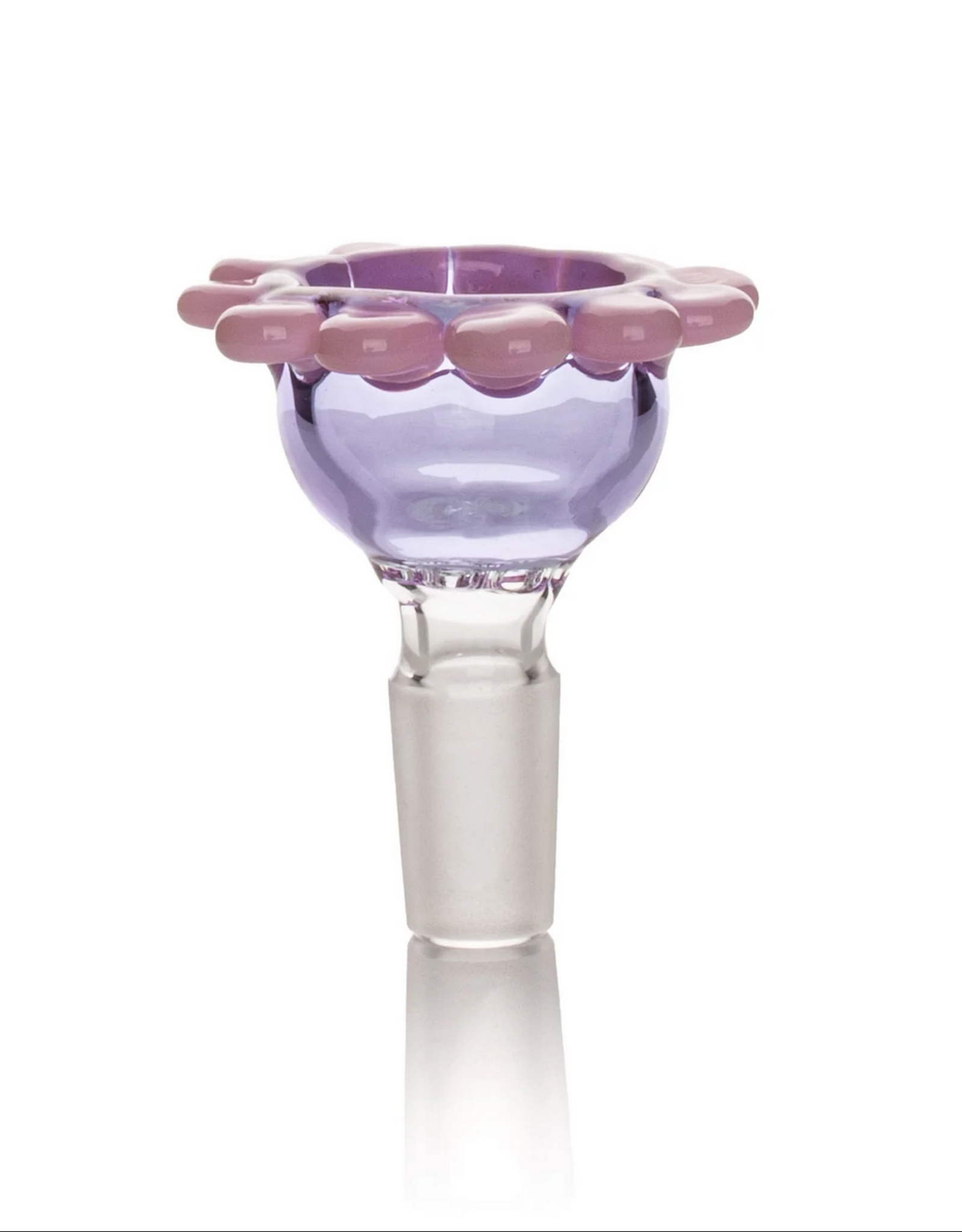 Red Eye Glass Red Eye Glass 14mm Pink Flower Pull-Out W/Built-In Screen