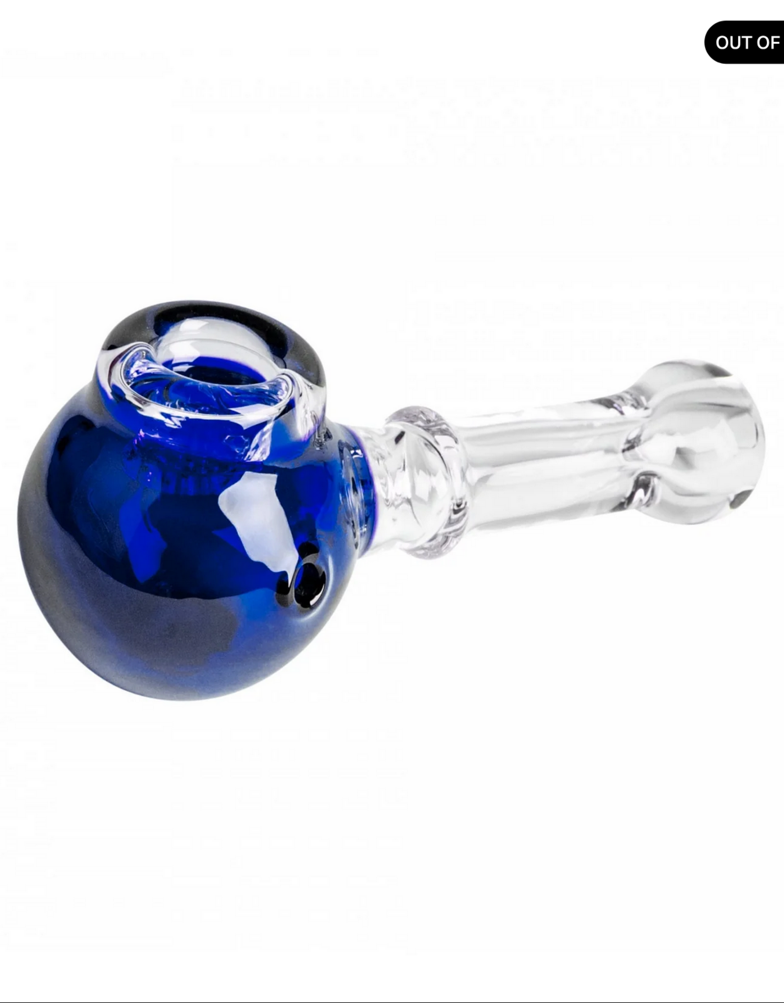 Red Eye Glass 2288B Red Eye Glass 4.5" Blue Honeywell W/Honeycomb Screen Bowl Hand Pipe