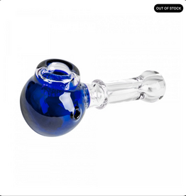 Red Eye Glass 2288B Red Eye Glass 4.5" Blue Honeywell W/Honeycomb Screen Bowl Hand Pipe