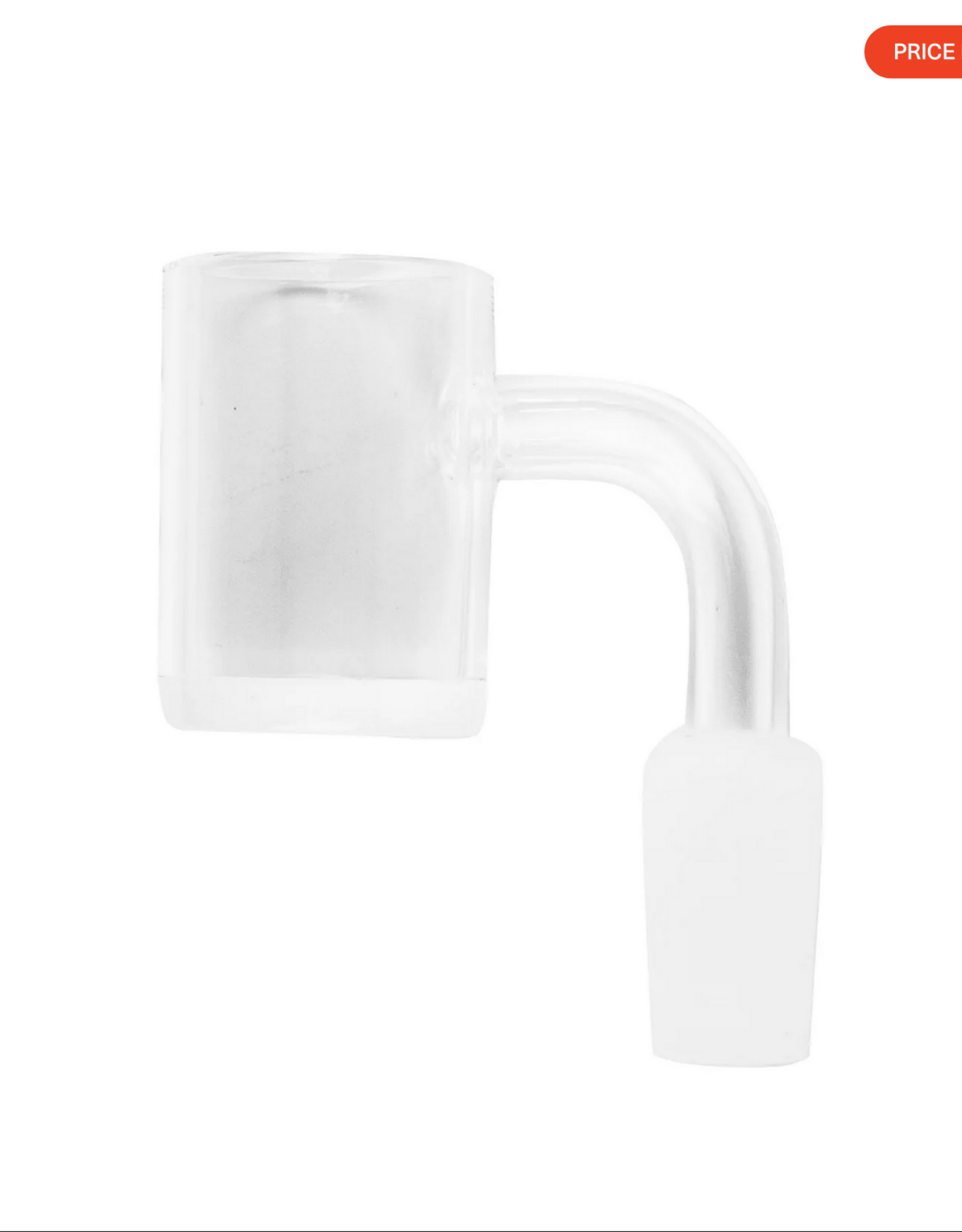 Q5013 Quartz 14mm Male 90 Degree Opaque Bottom Banger