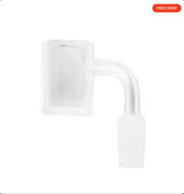 Q5013 Quartz 14mm Male 90 Degree Opaque Bottom Banger