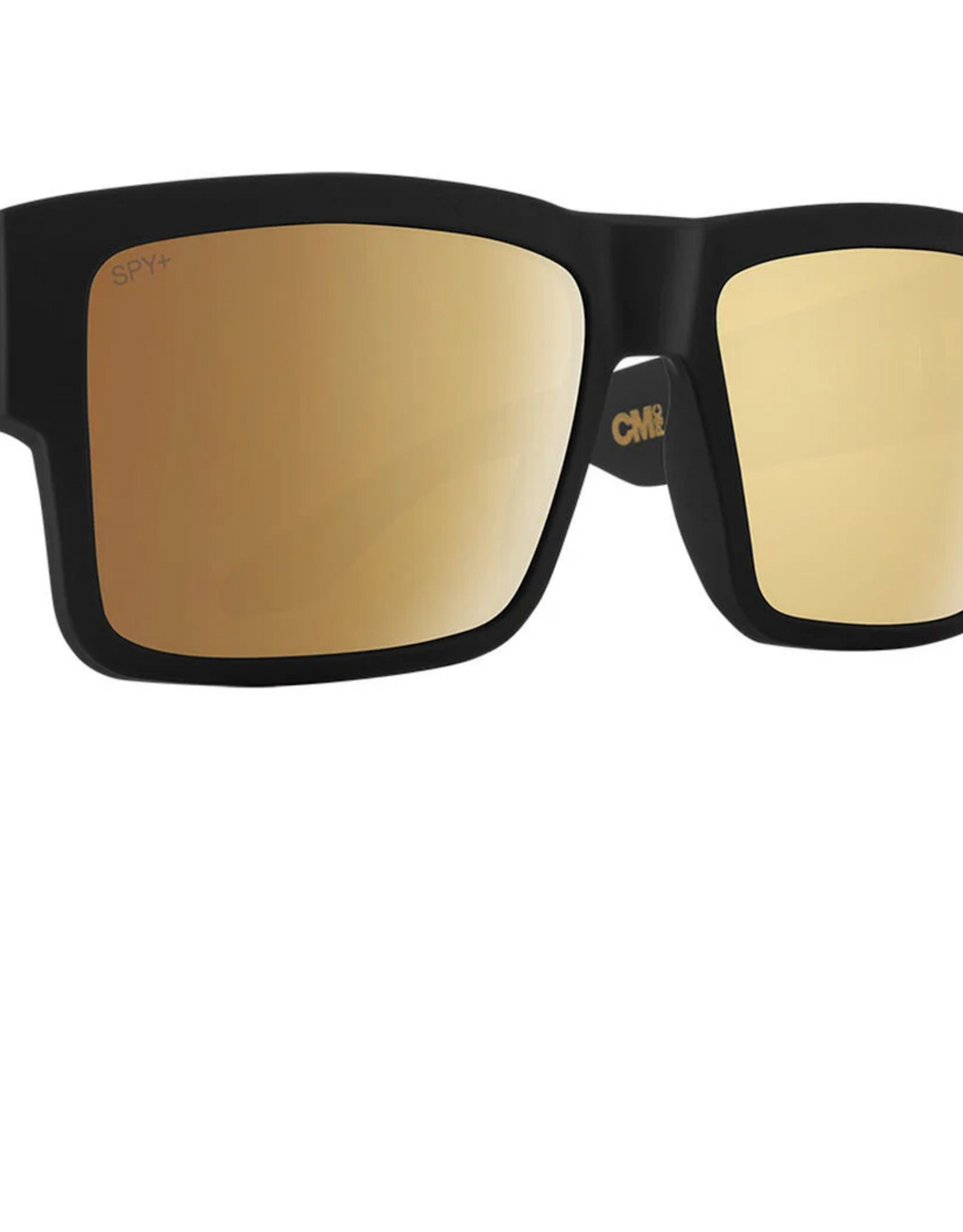 SPY CYRUS Club Midnite Soft Matte Black - Happy Bronze Gold Mirror