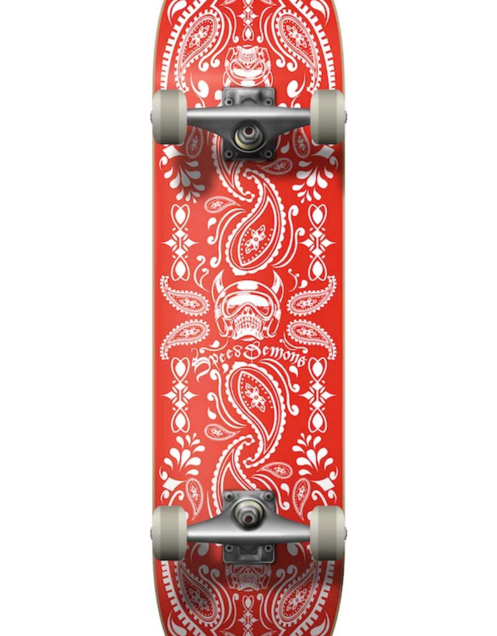 Speed Demons SPEED DEMONS - BANDANA COMPLETE RED WHITE (7.75)