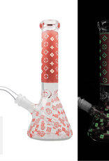 LOUIS GLOW IN THE DARK RED DAB RIG