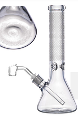 CHECKERED PATTERN DAB RIG BONG 14INCH 7MM THICK