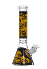 GLASS BONG - SKULL 7mm - 14in / 35.5cm
