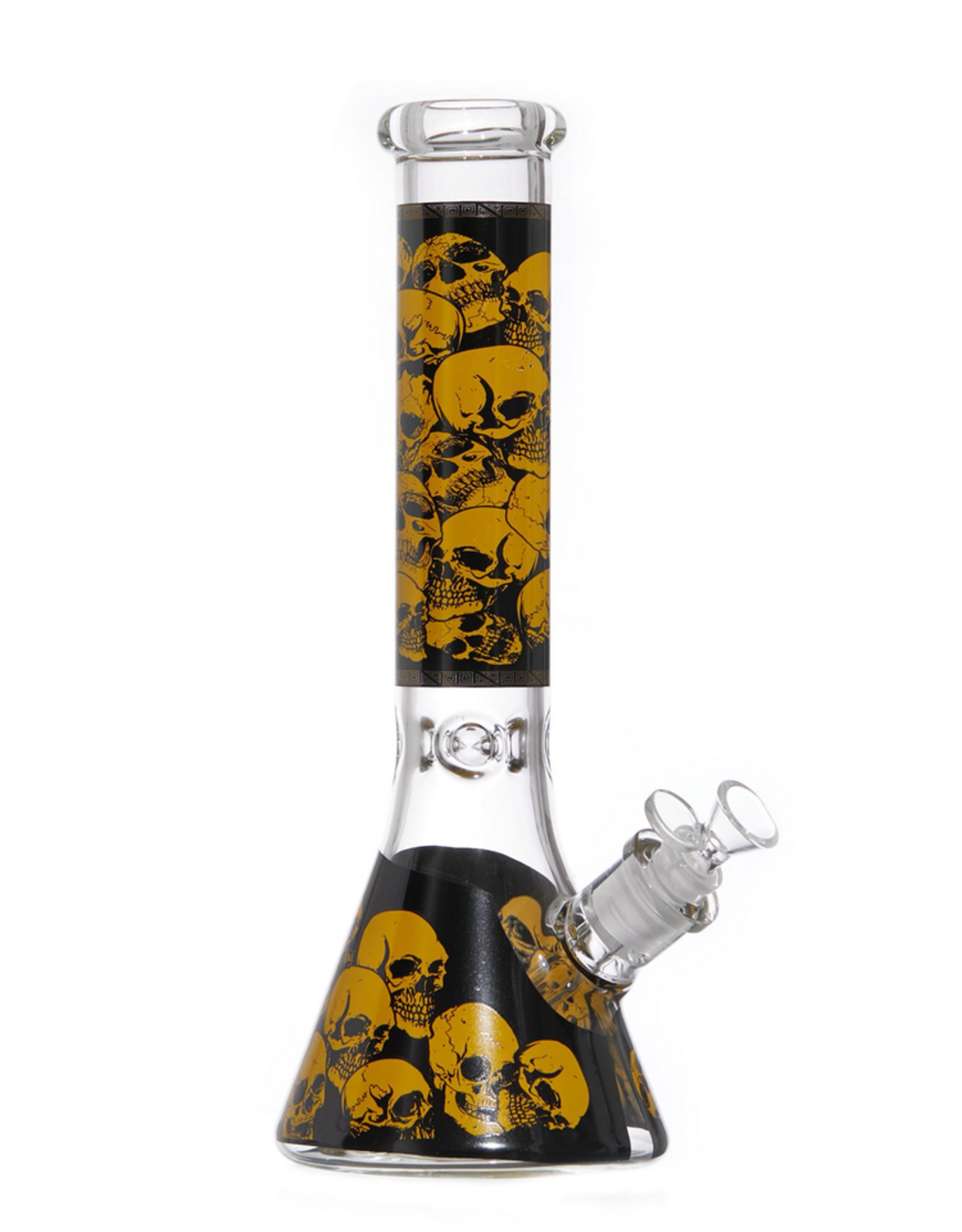 GLASS BONG - SKULL 7mm - 14in / 35.5cm