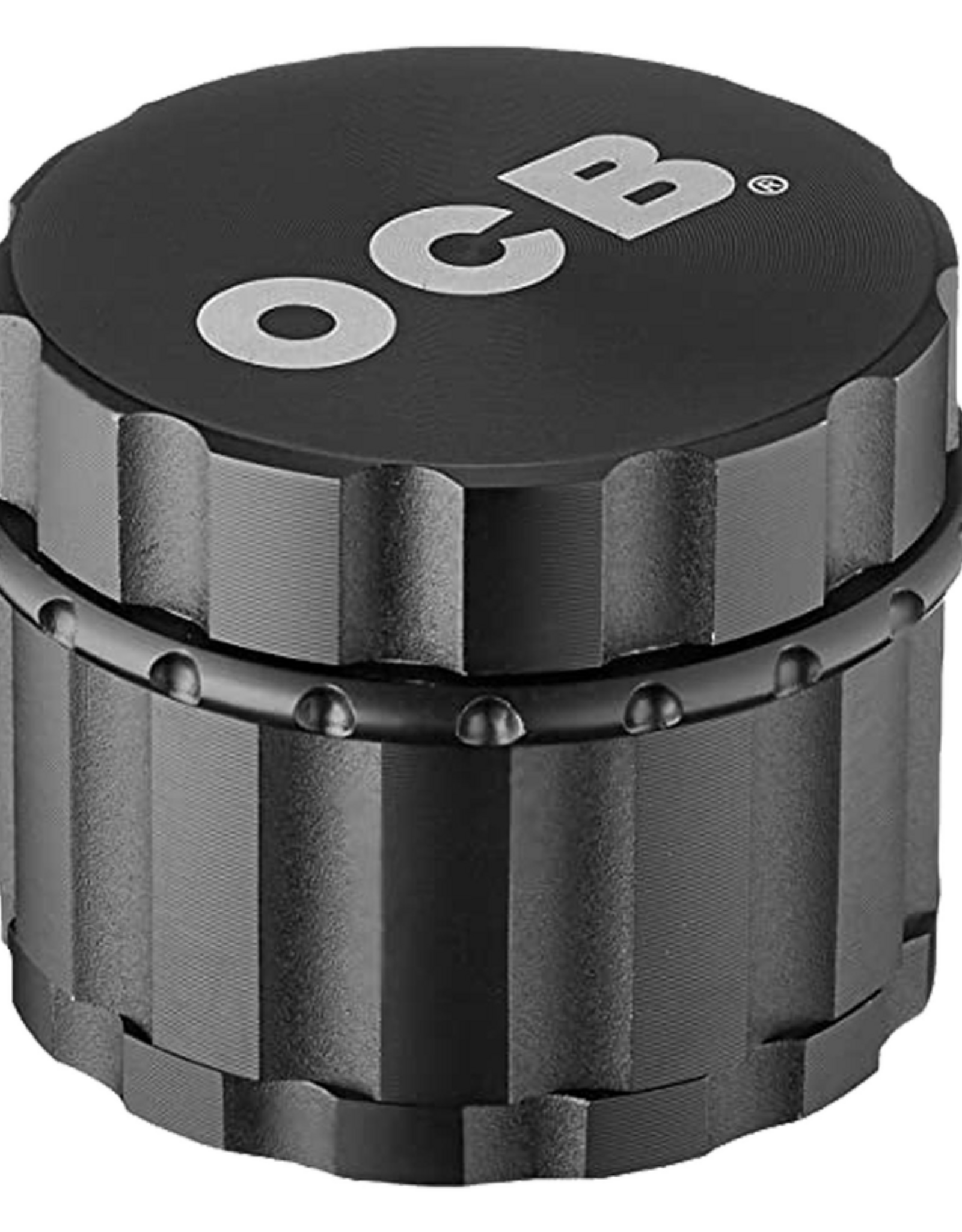 OCB 50MM 4 PART GRINDER BLACK