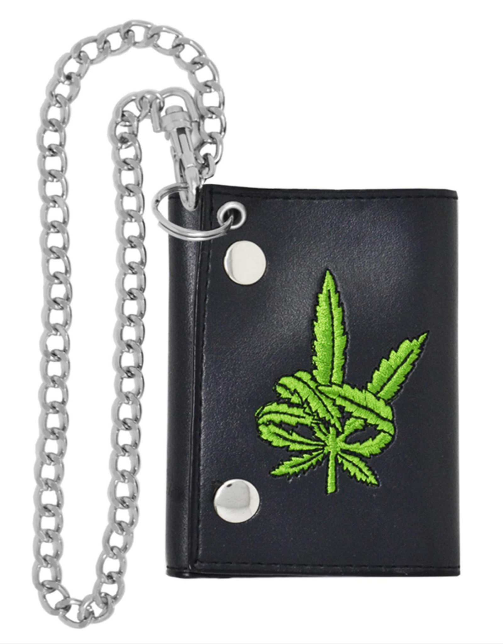 Wrap Around Leaf Wallet