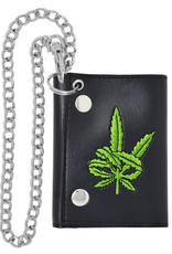 Wrap Around Leaf Wallet