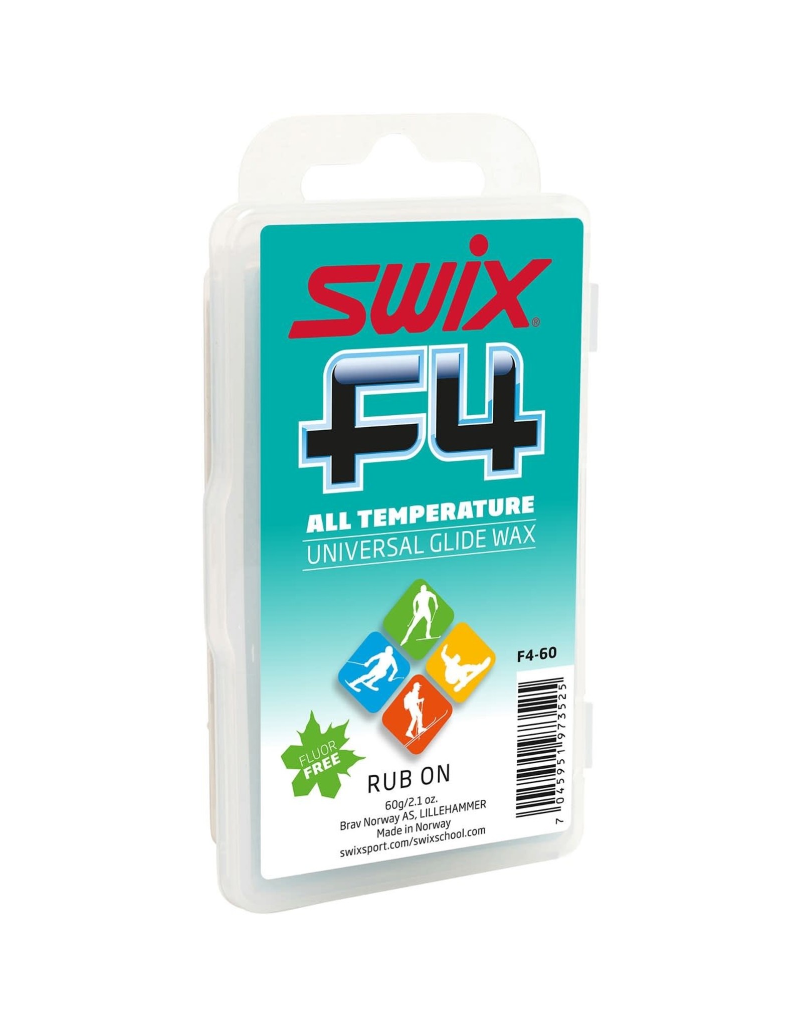 Swix SWIX F4-60 GLIDEWAX 60G W/CORK