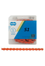 KMC Chain S1 x 112L, Single Speed, Orange