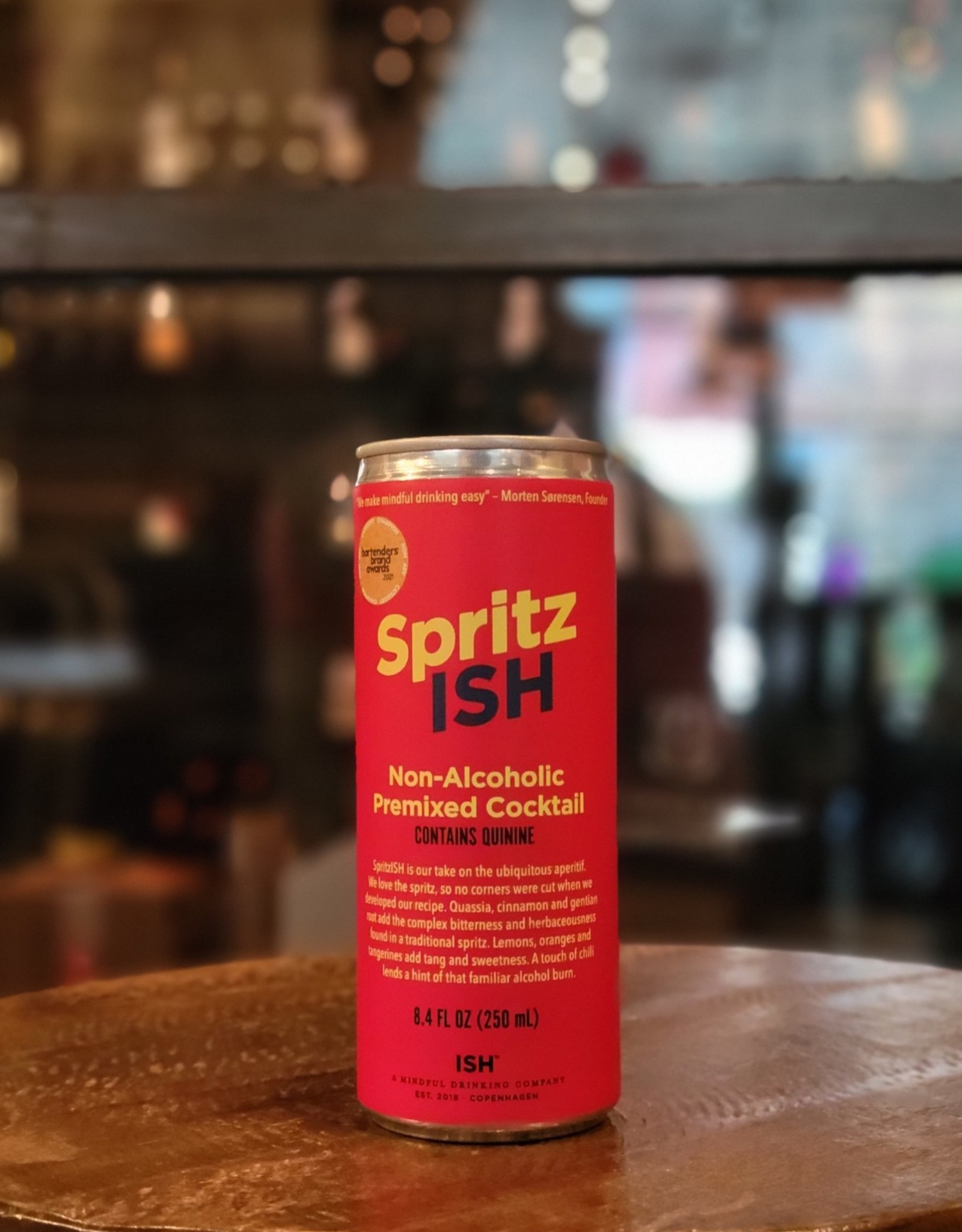 Zero Proof SpritzISH can, Non-Alcoholic Cocktail