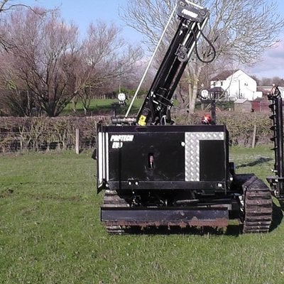 Protech Equipment EVO Compact Tracked Fencing Machine (base w/o options)