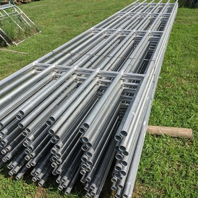 CONTINUOUS FENCE PANEL GALVANIZED 24 FT