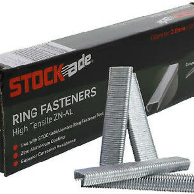 Stockade Stockade Manual Ring Fasteners 1000ct