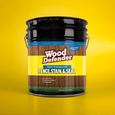 Wood Defender Wood Defender Wood Stain and Sealer Charcoal Gray - 5 Gallons