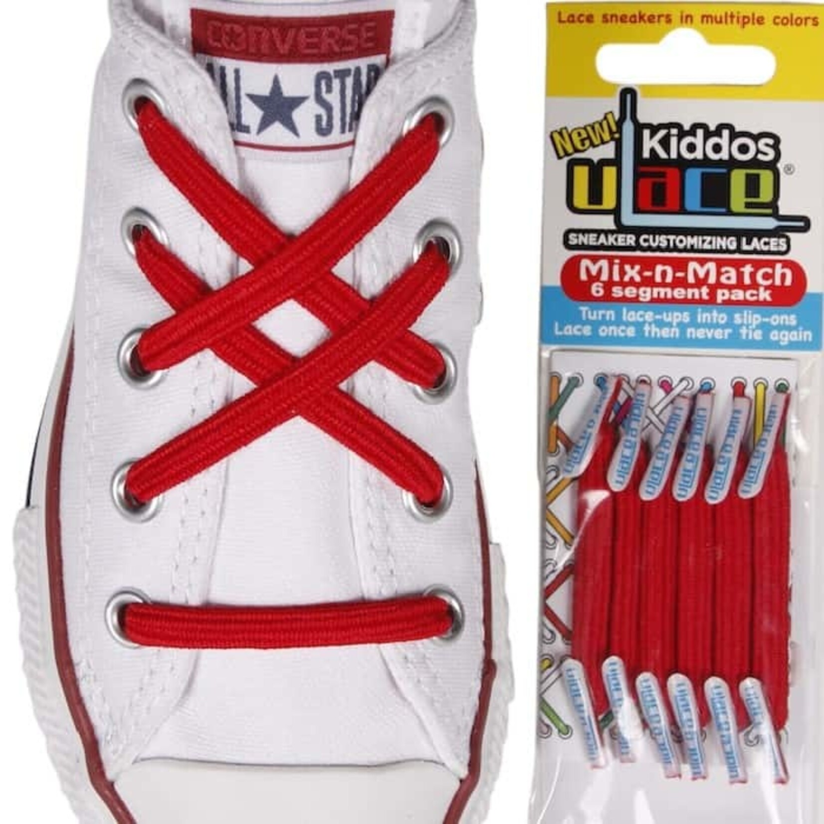 ULACE ULACE NO-TIE LACES KIDDOS