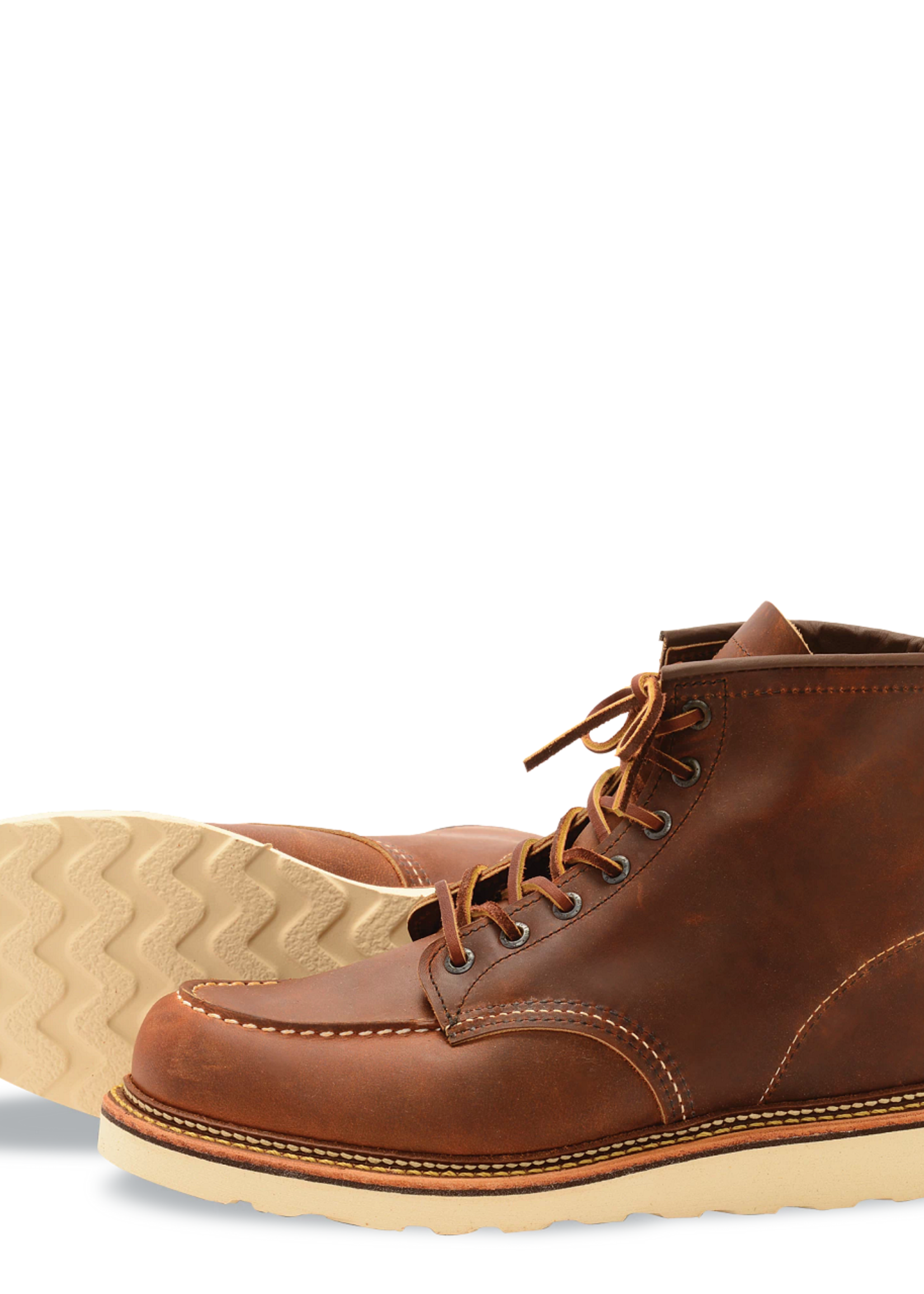 Red Wing Heritage RWH 1907 Classic Moc Toe Copper Rough & Tough