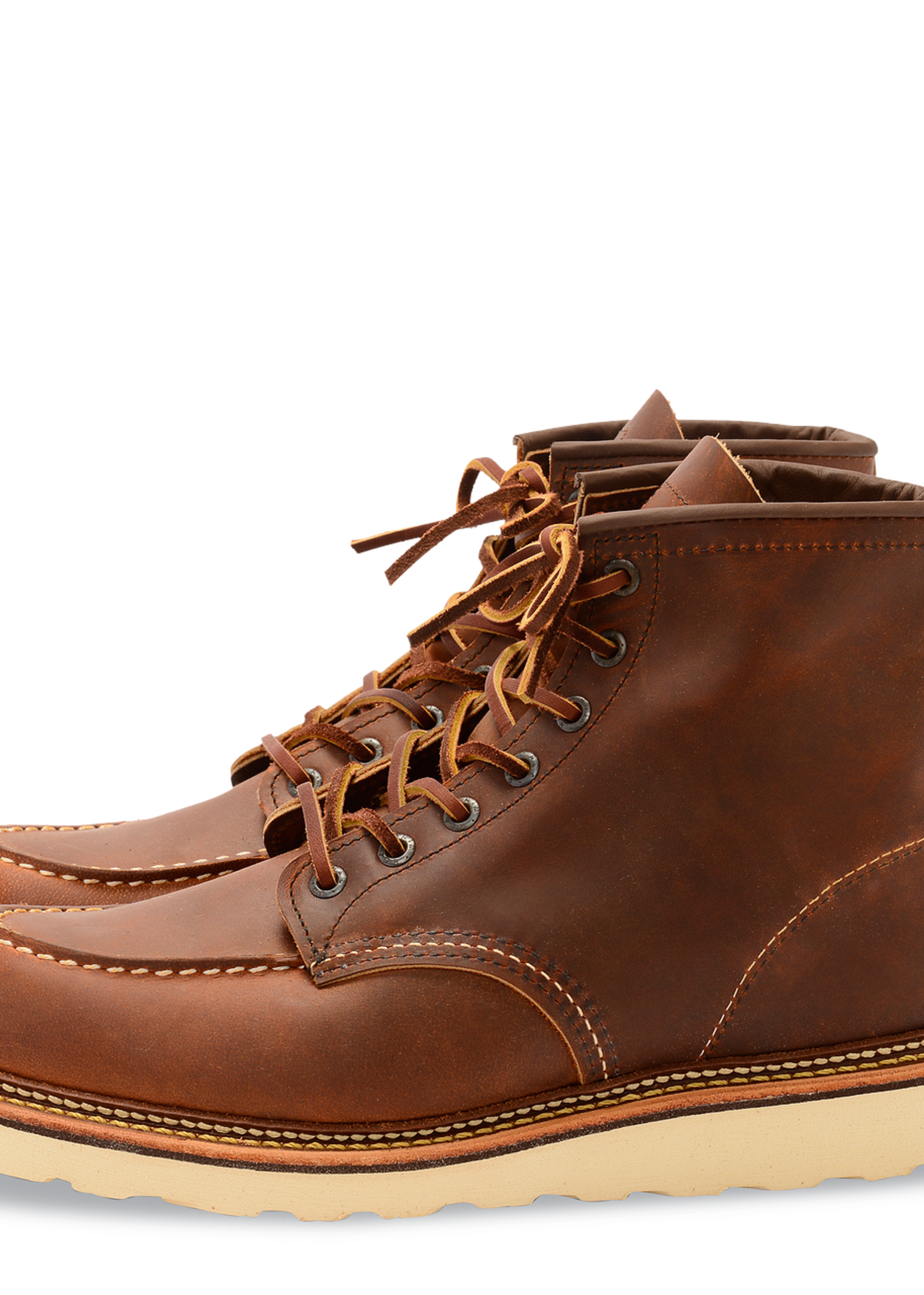 Red Wing Heritage RWH 1907 Classic Moc Toe Copper Rough & Tough