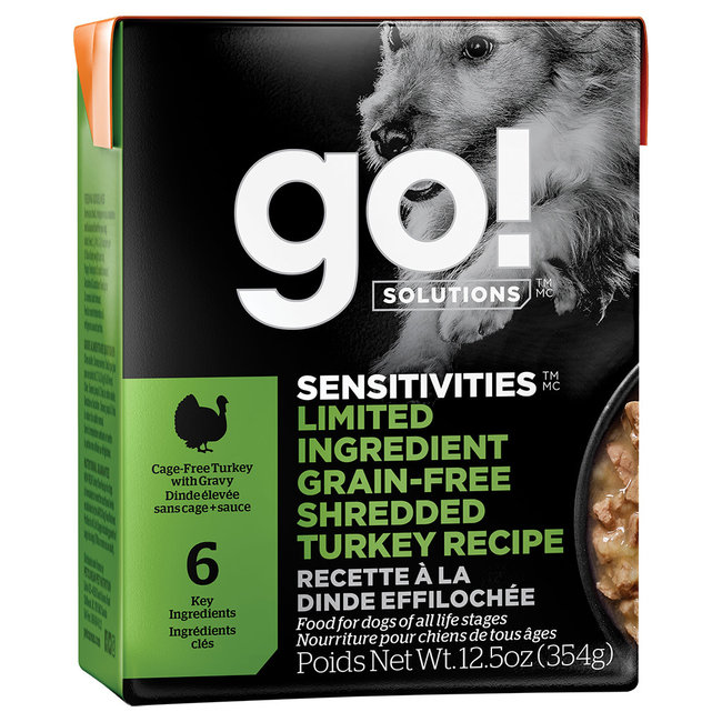 GO!Solutions Case of 12, 12.5oz LID Shredded Turkey