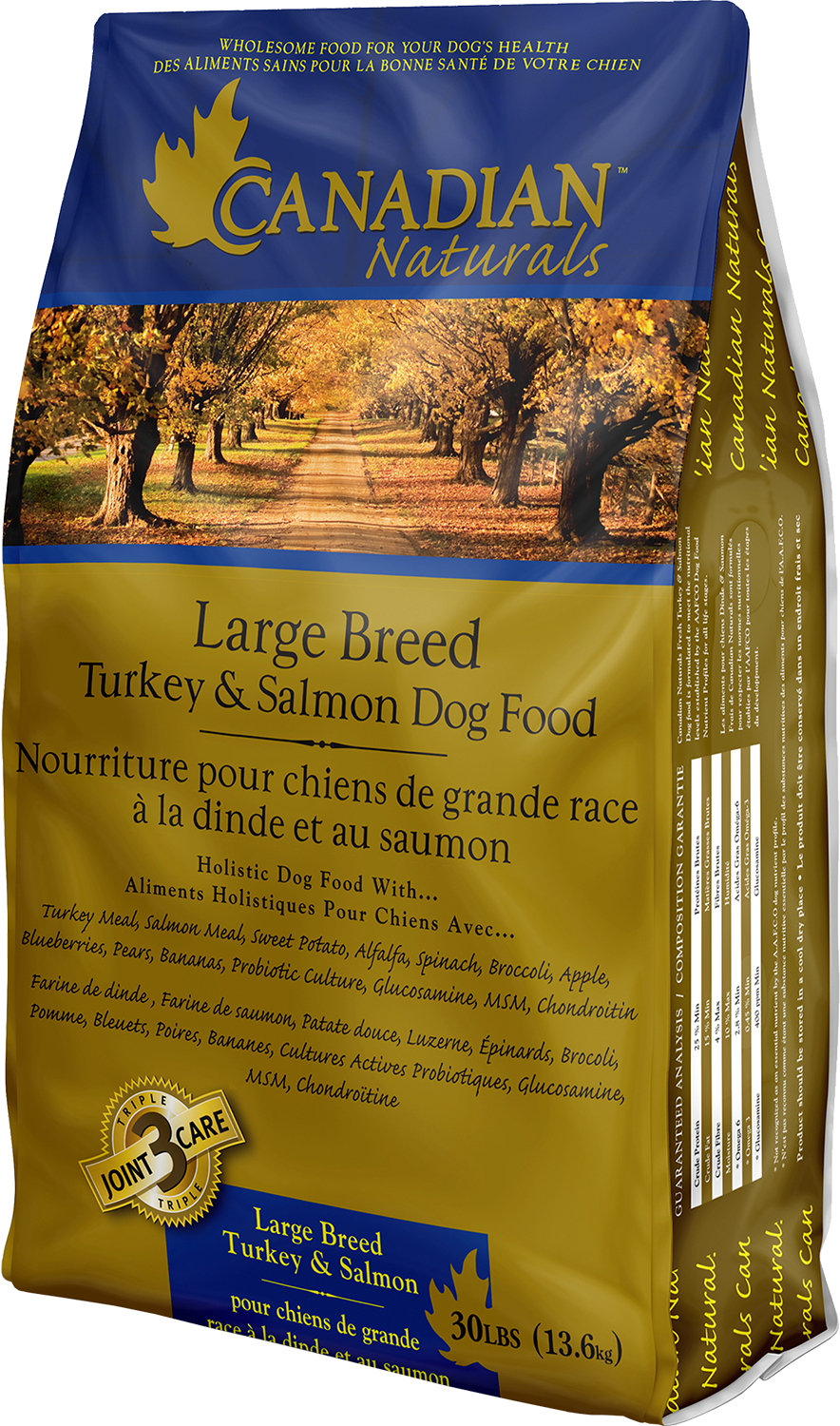 30lbs Turkey Salmon Large Breed Kootenay Pet Stop