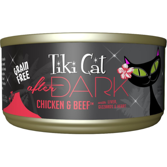 Tiki Cat 2.8oz After Dark Chicken & Beef