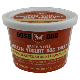 Boss Dog 3.5oz Cheddar & Bacon Yogurt
