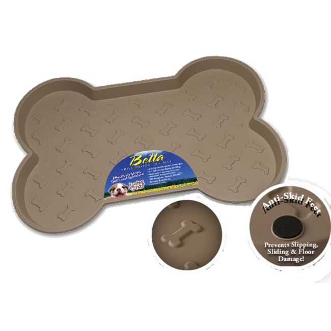 Loving Pets Bone Spill Proof Mat****On Sale****