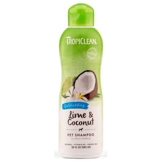 Tropiclean 20oz Lime & Coconut Deshed Shampoo